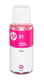 Genuine HP 31 Smart Tank Magenta ink bottle, 1VU27, 1VU27AE, 70ml