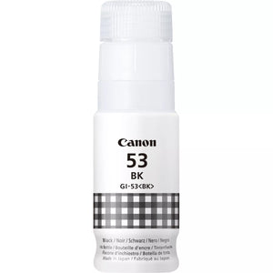 Genuine Canon GI53BK, Black Ink Bottle, GI-53BK, 4699C001