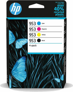 HP 953, Multipack Ink Cartridges, F6U12AE, F6U13AE, F6U14AE, L0S58AE, 6ZC69AE
