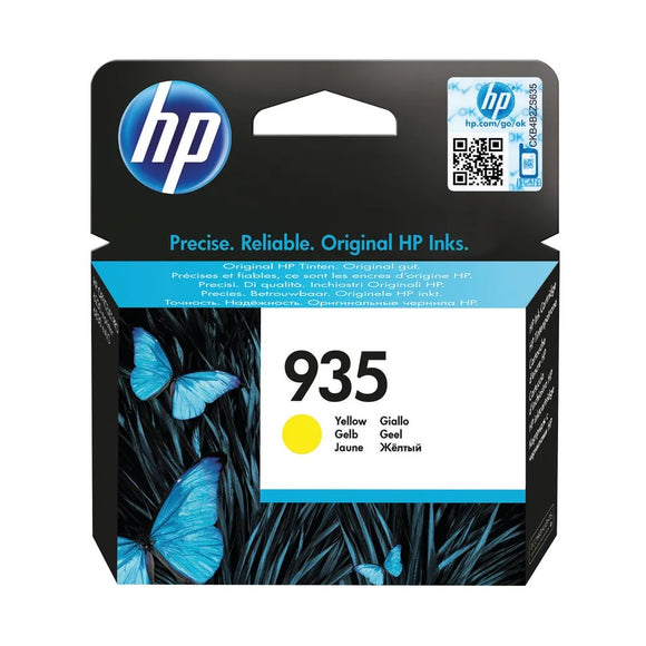 Genuine HP 935, Yellow Ink Cartridge, C2P22AE