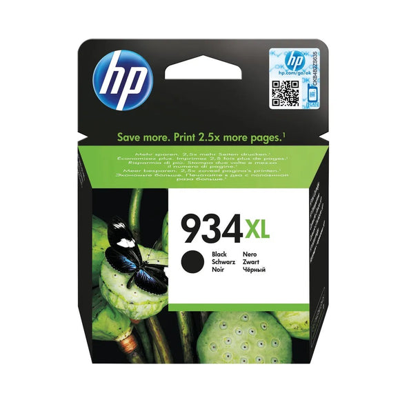 Genuine HP 934XL Black High Capacity Ink Cartridge C2P23AE