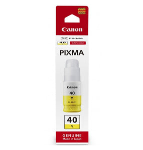 Genuine Canon GI-40Y, Yellow Ink Bottle, GI-40Y, 3402C001
