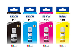 Genuine Epson 113, Multipack Ink Bottle Cartridge T06B1, T06B2, T06B3, T06B4