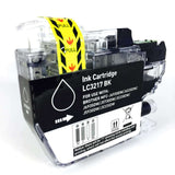 1 Black Compatible Ink Cartridges, Replaces For Brother LC3217BK NON-OEM
