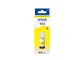 Genuine Epson 103, Yellow Ecotank Ink Bottle, T00S4, C13T00S44A10, 65ml