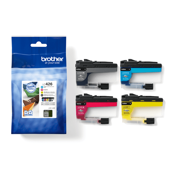 Genuine Brother LC426, Value Pack Ink Cartridges, LC426VAL