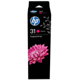 Genuine HP 31 Magenta Ink Bottle - (1VU27AE)