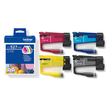 Genuine Brother LC527, 4 Colour Multipack Ink Cartridges, LC527VAL
