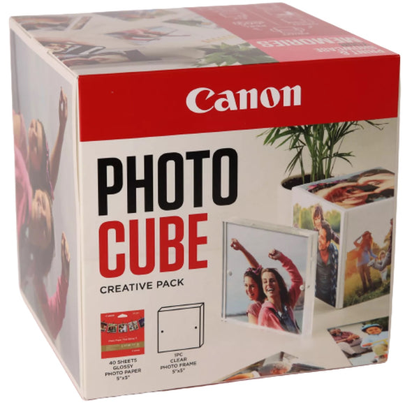 Canon PP-201 Pink Photo Cube and Frame Plus 5x5