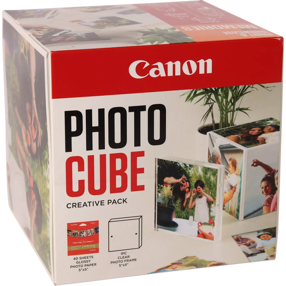 Canon PP-201 Orange Photo Cube and Frame Plus 5x5