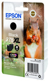 Genuine Epson 378XL, Squirrel Black Original Ink Cartridge, T3791, (C13T37914010)