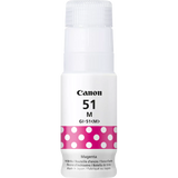 Genuine Canon GI51, Magenta Ink Bottle, GI-51M, 4547C001