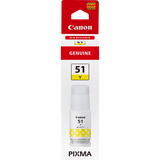 Genuine Canon GI51Y, Yellow Ink Bottle, GI-51Y, 4548C001