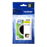 Genuine Brother LC3233Y, Yellow Ink Cartridge, LC-3233Y