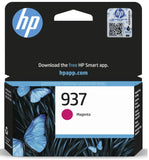 Genuine HP 937 Magenta Ink Cartridge - 4S6W3NE