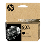 Genuine HP 937e Black EvoMore High Capacity Ink Cartridge (4S6W9NE)