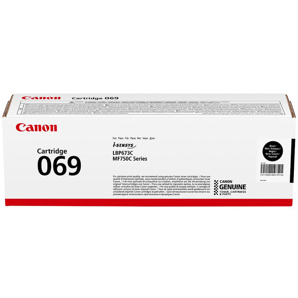 Genuine Canon 069 Black Toner Cartridge (5094C002)