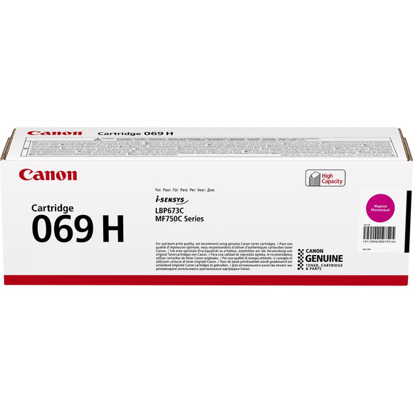 Genuine Canon 069H Magenta High Capacity Toner Cartridge (5096C002)
