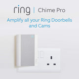 Ring Chime 2nd Gen Wi-Fi Doorbell Plug-in Chime White