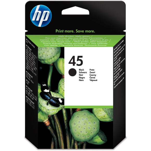 Genuine HP 45 Black Ink Cartridge (51645AE)