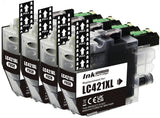 Compatible Ink Cartridges For Brother LC421XLBK LC421XLC LC421XLM, LC421XLY Lot