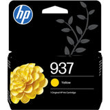 Genuine HP 937 Yellow Ink Cartridge - 4S6W4NE