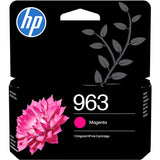 Genuine HP 963, Magenta Ink Cartridge, 3JA24AE