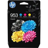 HP 953, Multipack Ink Cartridges, F6U12AE, F6U13AE, F6U14AE, L0S58AE, 6ZC69AE