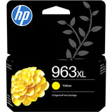 Genuine HP 963XL, High Capacity Yellow Ink Cartridge, 3JA29AE