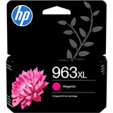 Genuine HP 963XL, High Capacity Magenta Ink Cartridge, 3JA28AE