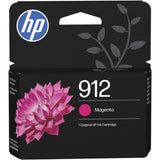 Genuine HP 912, Magenta Ink Cartridge, 3YL78AE