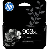 Genuine HP 963XL Black High Capacity Ink Cartridge, 3JA30AE