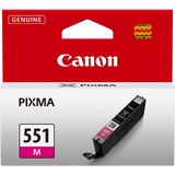 Genuine Canon 551M Magenta Ink Cartridge, CLI-551M, (6510B001)