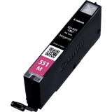 Genuine Canon 551M Magenta Ink Cartridge, CLI-551M, (6510B001)