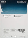 Epson Archival matte Photo Paper - A4 (210 x 297 mm) - 189 g/m2 - 50 sheet C13S041342