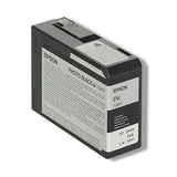 Genuine Epson T5801 Black Ink Cartridge (C13T580100)