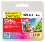 Jet tec C546XL Colour High Capacity Ink Cartridge, For Canon CL-546XL
