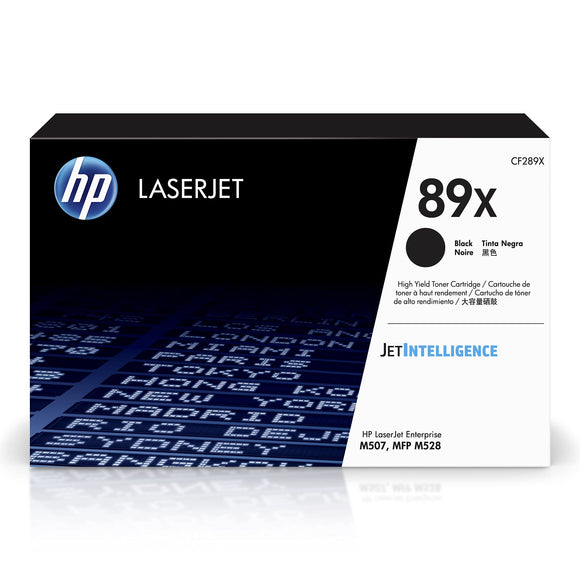 Genuine HP 89X High Capacity Black Toner Cartridge (CF289X)