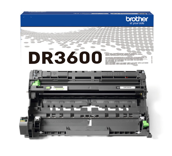 Genuine Brother DR3600 Black Drum Unit (DR-3600)