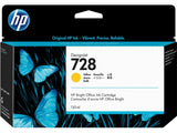 Genuine HP 728 Yellow Ink Cartridge (F9J65A)