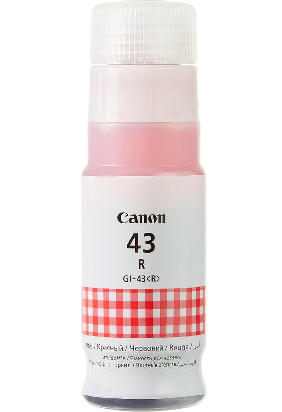 Genuine Canon GI43R Red Ink Bottle, GI-43R, 4716C001 – Amazing ink shop