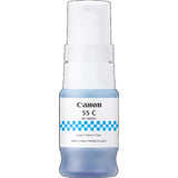 Genuine Canon GI-55C Printer Refill Cyan Ink Bottle 40ml (6289C001)