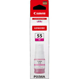 Genuine Canon GI-55M Printer Refill Magenta Ink Bottle (6290C001)