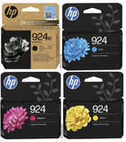 Genuine HP 924 / 924e Ink cartridge - 4K0V0NE 4K0U3NE 4K0U4NE 4K0U5NE