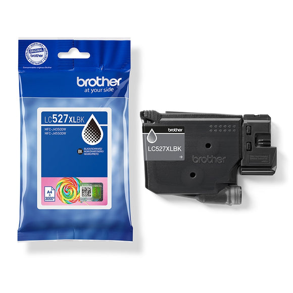 Genuine Brother LC527XL, High Yield Black Ink Cartridge, LC527XLBK