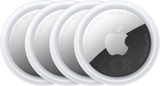 Apple AirTag | For iPhone & iPad | Tracker for keys, wallet, luggage IP67 White (4-Pack)