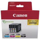 Canon PGI-2500, 4 Colour Multipack Ink Cartridge, PGI-2500 B/C/M/Y, 9290B006