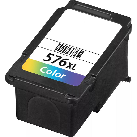 1 Tri-Colour Remanufactured Ink Cartridge Compatible with Canon CL-576XL