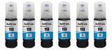 6 Cyan ink Bottle cartridge, For Epson EcoTank 113, T06B2, NON-OEM