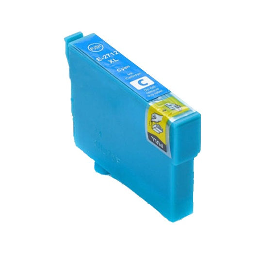 1 Compatible E27XL Cyan Ink Cartridges, For Epson 27XL, T2712, NON-OEM